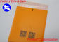 Orange Poly Bubble Mailer Túi vận chuyển Kích thước tùy chỉnh Tấm đồng / In offset