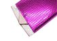 Glamour Purple Metallic Bubble Mailers tự đóng dấu, 9x12 Bubble Mailers